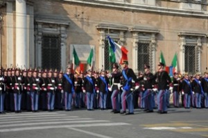 il generale Valotto all'accademia militare di modena