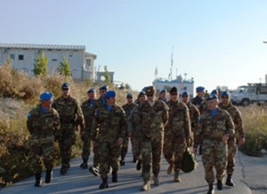 generale di corpo d’armata Giorgio Cornacchione, ha visitato il contingente italiano