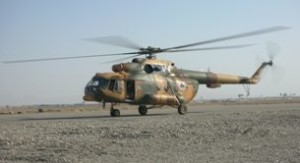 L'elicottero di fabbricazione russa MI-17