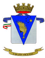 Lo stemma del 5° reggimento Rigel