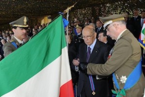 La bandiera di guerra dell'Esercito