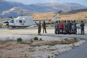 elicotteri italiani di Unifil salvano peacekeeper