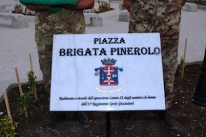 Libano: piazza brigata pinerolo