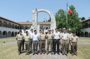 Udine:le delegazioni austriache croate italiane slovene ed ungheresi