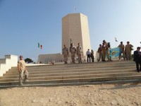 Pellegrinaggio in occasione del LXX anniversario della battaglia di El Alamein