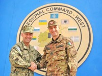 Herat: il Comandante Supremo Alleato in Europa in visita al contingente del Regional Command West