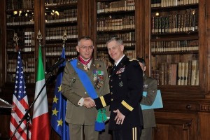 Il Generale Graziano e il Generale Campbell
