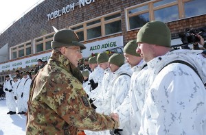 CaSTA 2013: Il generale Graziano e gli atleti militari