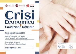 convegno Crisi economica e condizione infantile