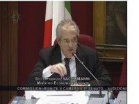 L’audizione del Ministro Saccomanni davanti le Commissioni riunite Bilancio di Camera e Senato