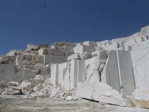 La cava di marmo di Chisht e Sharif