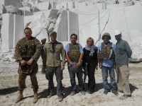 Afghanistan: il comandante del Regional Command West visita le cave di marmo di Chisht e Sharif