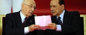 Napolitano e Berlusconi