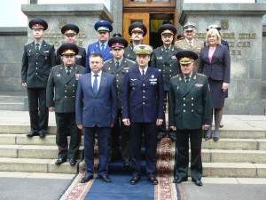 The Chairman of the EU military committee, general Patrick de Rousiers, went on an official visit to Ukraine