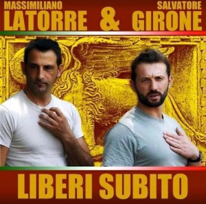 Kerala vs. Massimiliano Latorre e Salvatore Girone