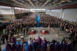 I funerali del generale Calligaris e del capitano pilota Lozzi