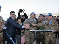 Il Director of Asia and Middle East Division delle Nazioni Unite Nakamitsu in visita a UNIFIL