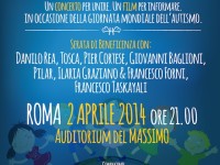 Roma: spettacolo musicale pro bambini autistici il 2 aprile