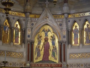 L'abside della Chiesa Anglicana Holy Cross