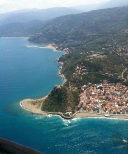 Capo d'Orlando - Il Monte della Madonna visto dall'alto