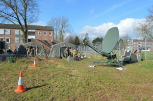 I militari del 2° NATO Signal Battalion in azione