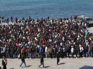 immigrati Lampedusa