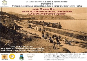 mostra "la storia che corre sui binari" - Termini Imerese