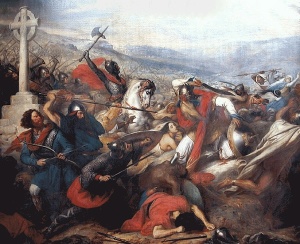 Battaglia di Poitiers (732 d.C.) - Carlo Martello contro Abdulrahman
