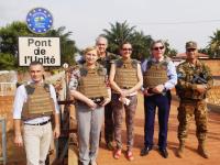 European MPs visit EUFOR RCA in Bangui