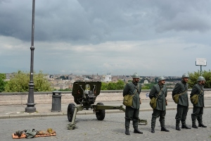 Roma piazzale del Gianicolo 