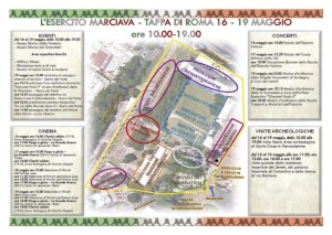 L'Esercito marciava tappa di Roma