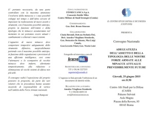PROGRAMMA CONVEGNO 25 GIUGNO 2015