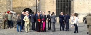 Anagni- il cardinale Lorenzo Baldisseri e monsignor Gerardo Antonazzo