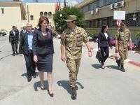 Il Presidente della Repubblica del Kosovo Atifete Jahjaga ha incontrato il Comandante di KFOR