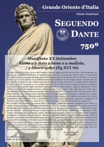 Roma: celebrazioni del Grande Oriente d’Italia per l’Equinozio di Autunno e il XX Settembre