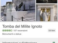 Alla Tomba del Milite Ignoto il Certificato di Eccellenza di TripAdvisor