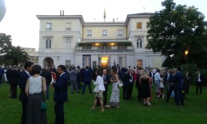 Il parco del Vascello durante la festa del 24 giugno