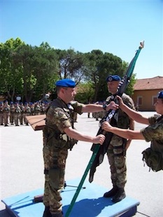 cambio del comandante di battaglione al 66° reggimento aeromobile