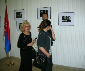 Un momento dell'inaugurazione