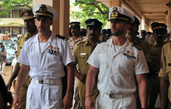 Massimiliano Latorre e Salvatore Girone